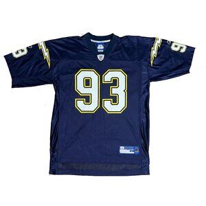 Reebok Luis Castillo San Diego Chargers NFL Jersey #93 Size L